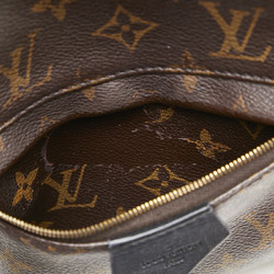 Louis Vuitton Monogram Palm Springs Backpack MINI M44873 Brown PVC Leather Women's LOUIS VUITTON