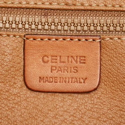 Celine Macadam Shoulder Bag DM91 Brown PVC Leather Women's CELINE