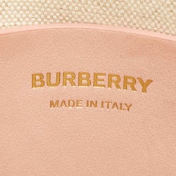 Burberry Tote Bag Shoulder 8063308 Pink Canvas Women's BURBERRY