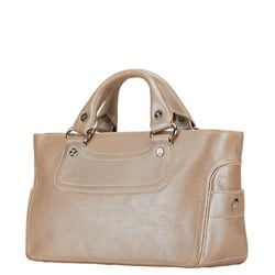 Celine Boogie Bag Handbag Beige Champagne Leather Women's CELINE