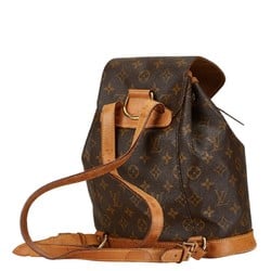 Louis Vuitton Monogram Montsouris MM Backpack M51136 Brown PVC Leather Women's LOUIS VUITTON