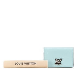 Louis Vuitton Epi Twisted Multi-Cult Business Card Holder M69344 Light Blue Leather Women's LOUIS VUITTON