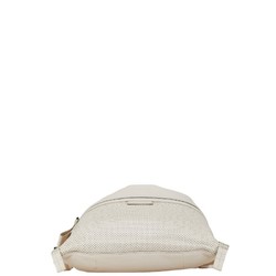 Bottega Veneta Perforated Leggero Backpack Ivory White Leather Women's BOTTEGAVENETA