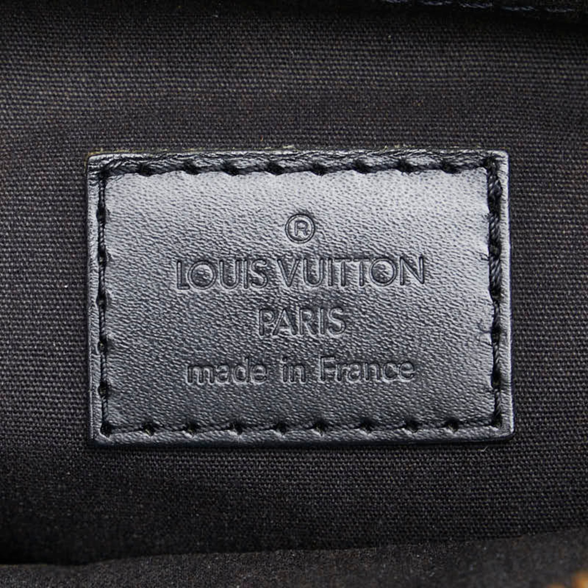 Louis Vuitton Monogram Lucille PM Handbag Tote Bag M92682 Black Canvas Leather Women's LOUIS VUITTON