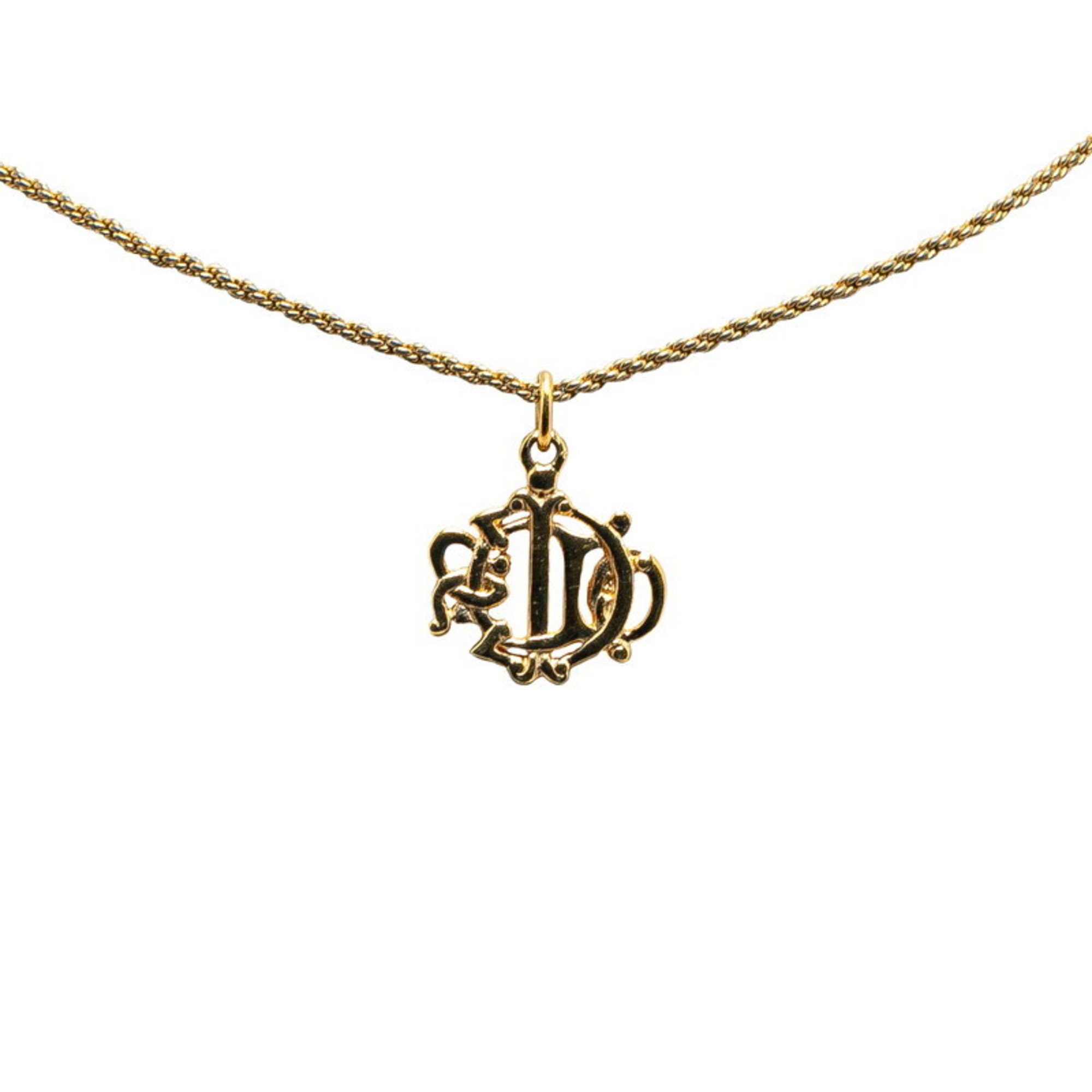 Christian Dior Dior necklace gold plated for women