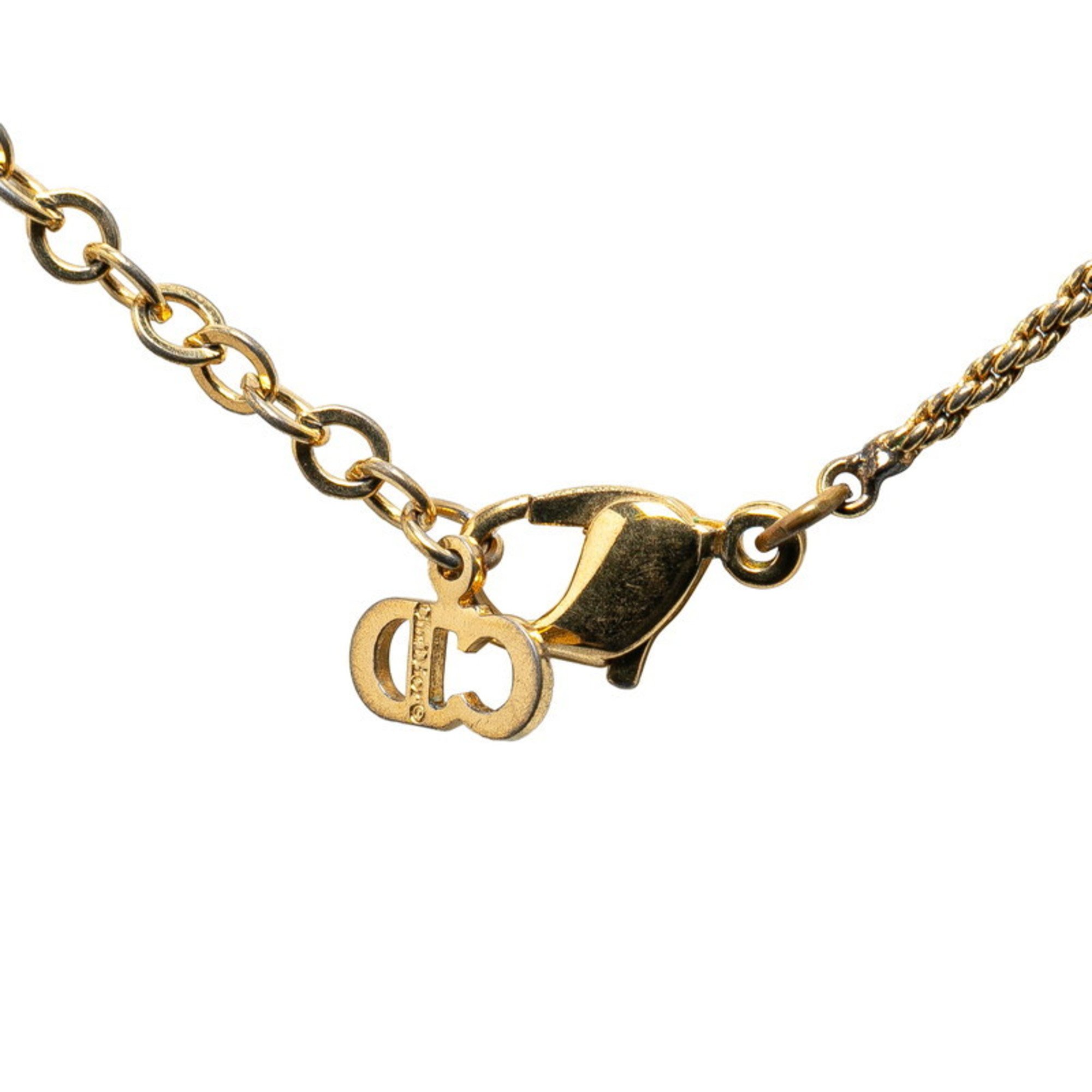 Christian Dior Dior necklace gold plated for women