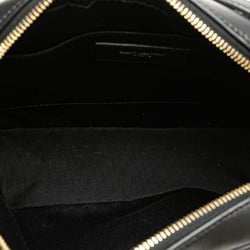 Saint Laurent YSL Quilted Shoulder Bag 612544 Black Leather Women's SAINT LAURENT