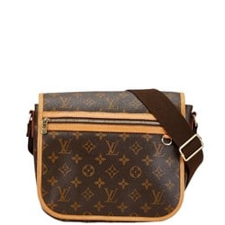 Louis Vuitton Monogram Bosphore PM Shoulder Bag M40106 Brown PVC Leather Women's LOUIS VUITTON