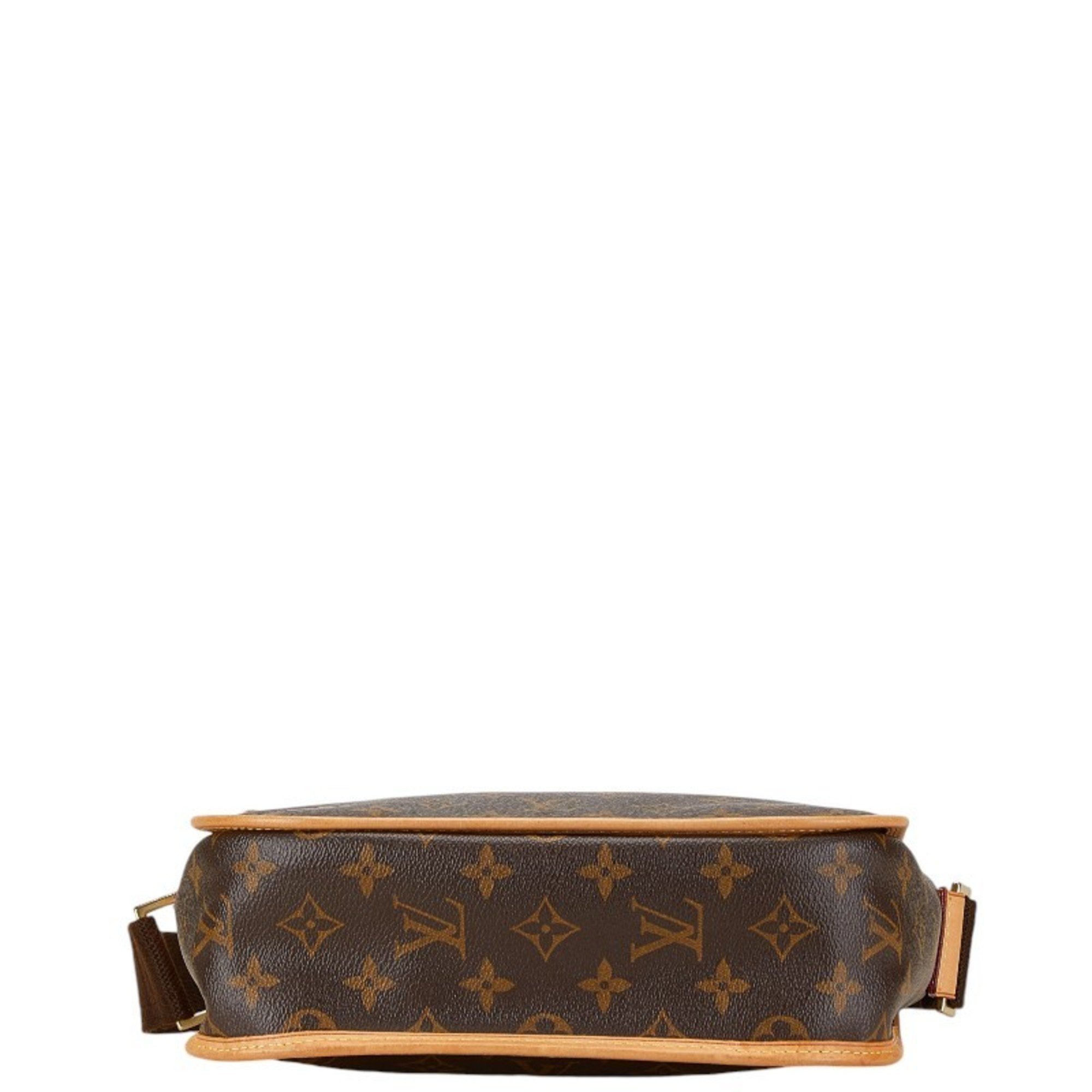 Louis Vuitton Monogram Bosphore PM Shoulder Bag M40106 Brown PVC Leather Women's LOUIS VUITTON