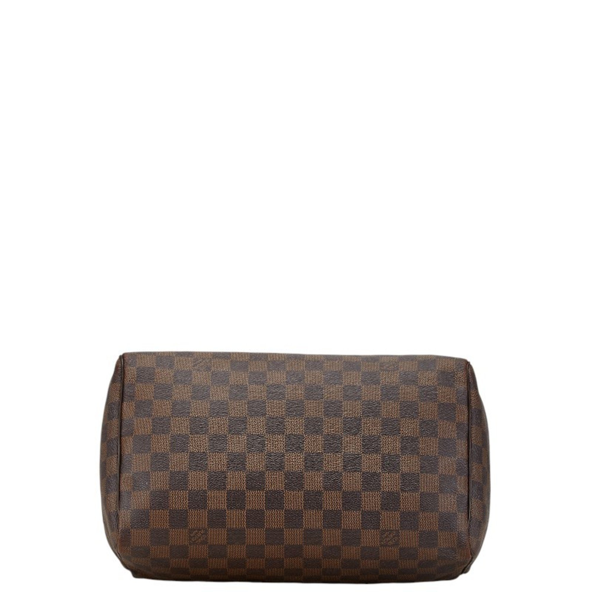 Louis Vuitton Damier Speedy 30 Handbag N41262 Brown PVC Leather Women's LOUIS VUITTON