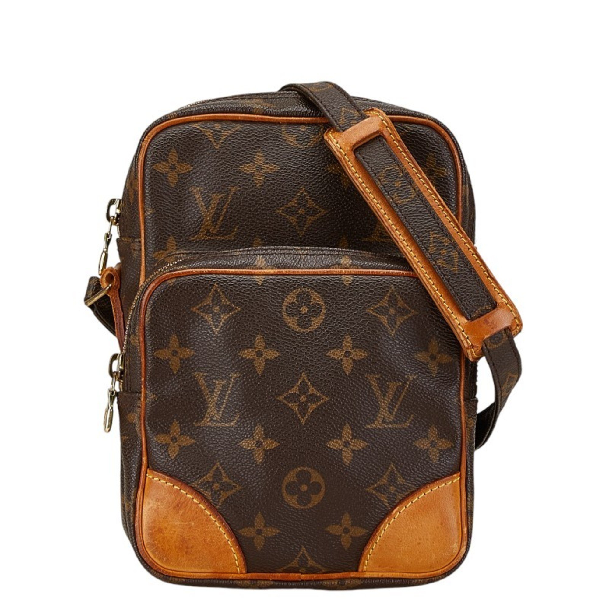 Louis Vuitton Monogram Amazon Shoulder Bag M45236 Brown PVC Leather Women's LOUIS VUITTON