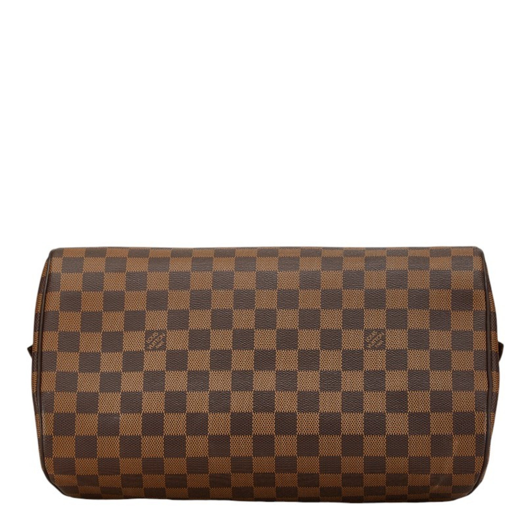 Louis Vuitton Damier Rivera MM Handbag Boston Bag N41434 Brown PVC Leather Women's LOUIS VUITTON