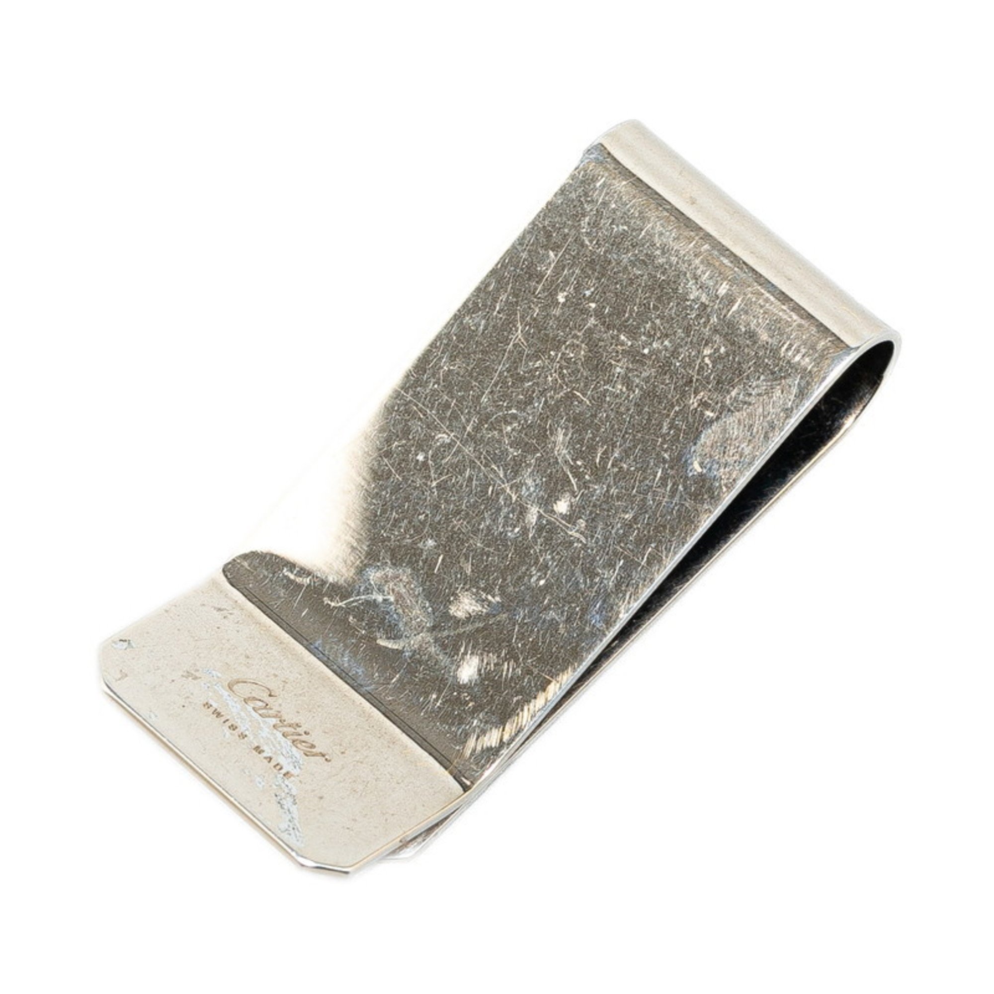 Cartier Must Line Money Clip Silver Metal Women's CARTIER