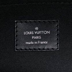 Louis Vuitton Monogram Eclipse Steamer PM Handbag Shoulder Bag M44731 Noir Black Taurillon Leather Women's LOUIS VUITTON