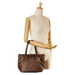 Louis Vuitton Damier Westminster PM Handbag N41102 Brown PVC Leather Women's LOUIS VUITTON