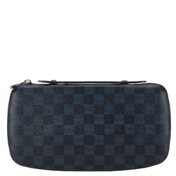 Louis Vuitton Damier Infini Organizer Atoll Round Long Wallet N41382 Cosmos Navy PVC Leather Women's LOUIS VUITTON