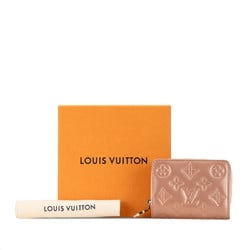 Louis Vuitton Monogram Portefeuille Lou Long Wallet M81996 Rose Gold Pink Leather Women's LOUIS VUITTON