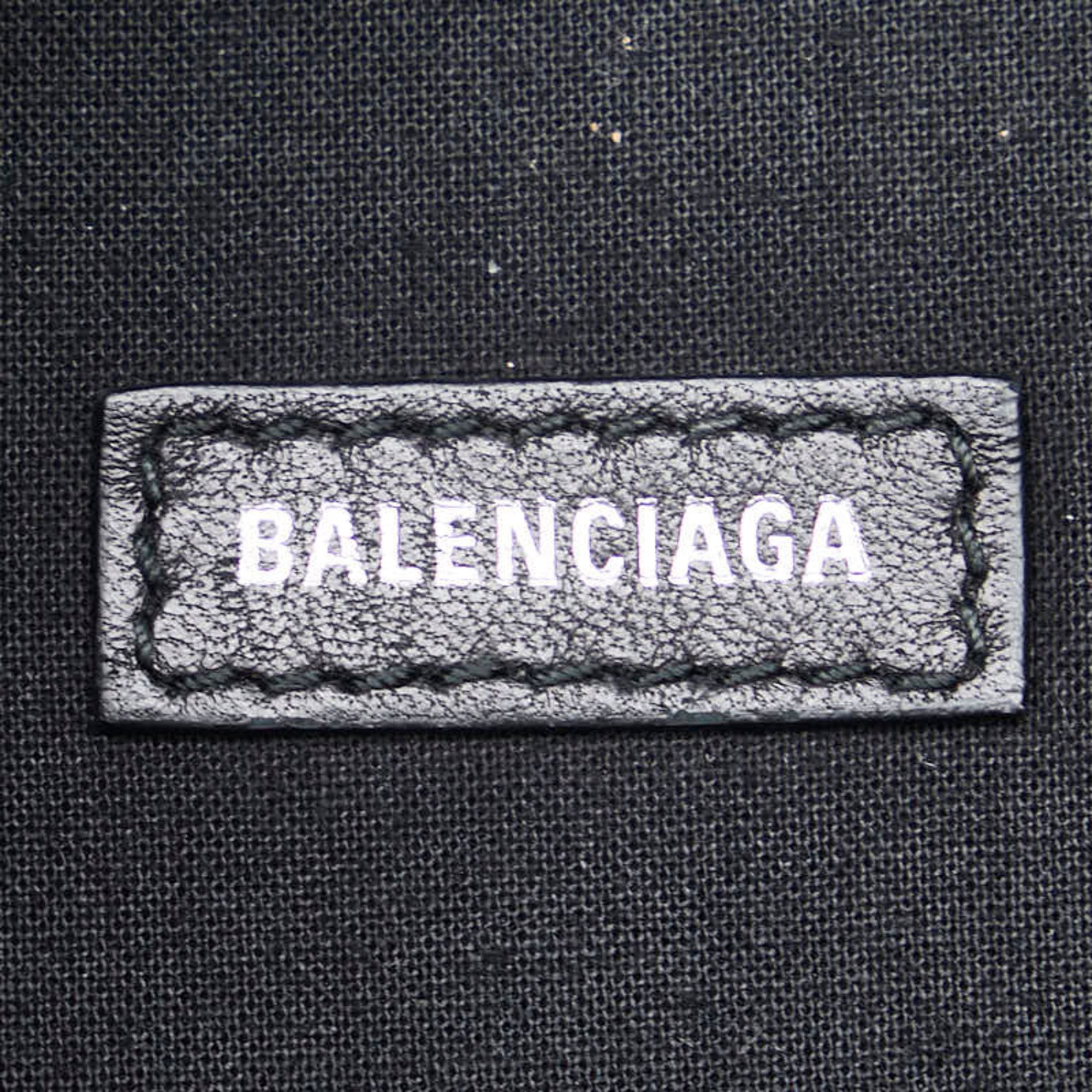 Balenciaga B Backpack 580026 Black Leather Women's BALENCIAGA