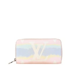 Louis Vuitton LV Escar Zippy Wallet Round Long M69110 Pink Multicolor PVC Leather Women's LOUIS VUITTON