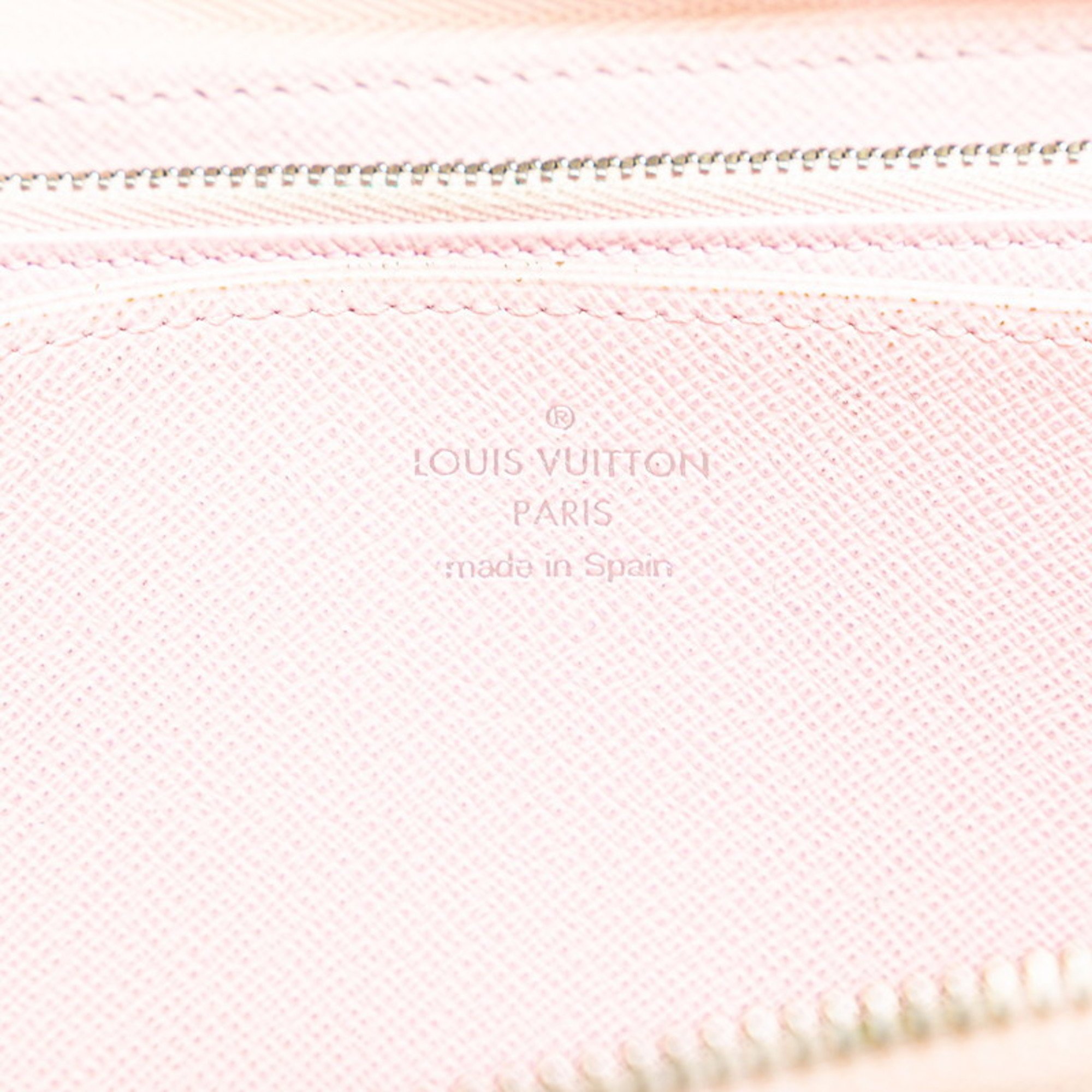 Louis Vuitton LV Escar Zippy Wallet Round Long M69110 Pink Multicolor PVC Leather Women's LOUIS VUITTON