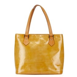 Louis Vuitton Monogram Vernis Houston Tote Bag Shoulder M91054 Rose Yellow PVC Leather Women's LOUIS VUITTON