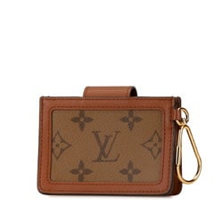 Louis Vuitton Monogram Reverse Dauphine Multicart Card Case M68751 Brown PVC Leather Women's LOUIS VUITTON