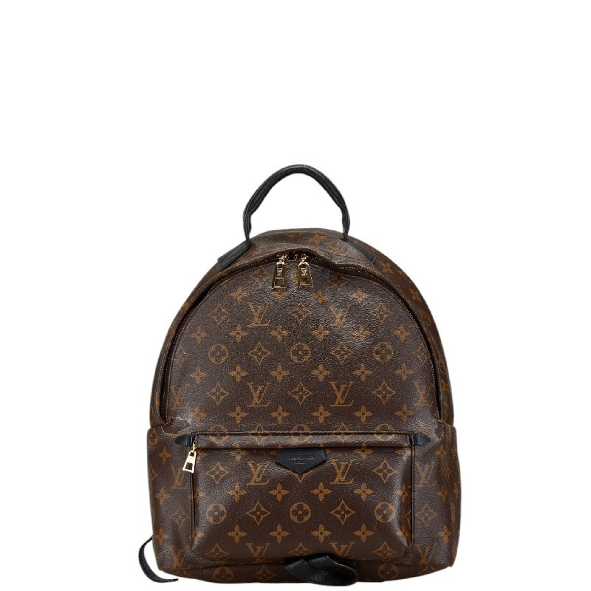 Louis Vuitton Monogram Palm Springs MM Backpack M41561 Brown PVC Leather Women's LOUIS VUITTON