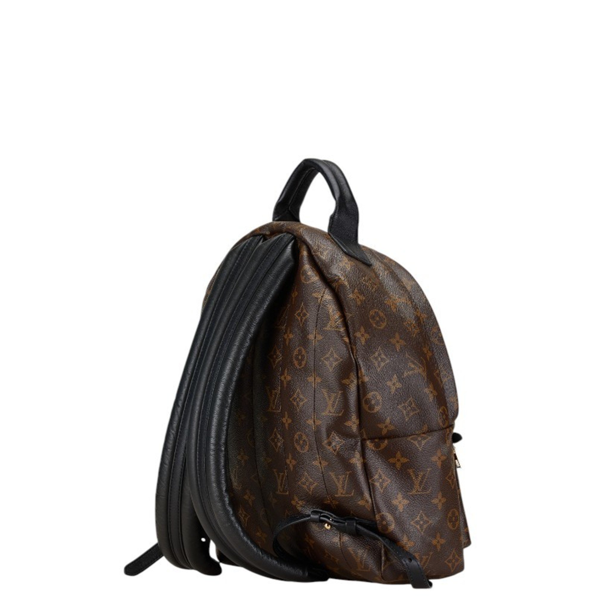 Louis Vuitton Monogram Palm Springs MM Backpack M41561 Brown PVC Leather Women's LOUIS VUITTON