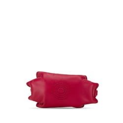 LOEWE Anagram Nappa Aire Coin Case Pink Lambskin Women's