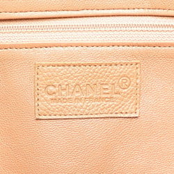 Chanel Matelasse Handbag Boston Bag Pink Beige Black Caviar Skin Patent Leather Women's CHANEL