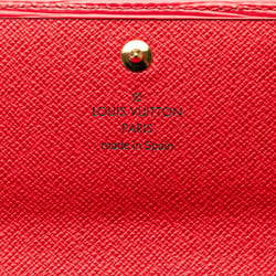 Louis Vuitton Epi Portresor International Long Wallet M6338E Red Leather Women's LOUIS VUITTON