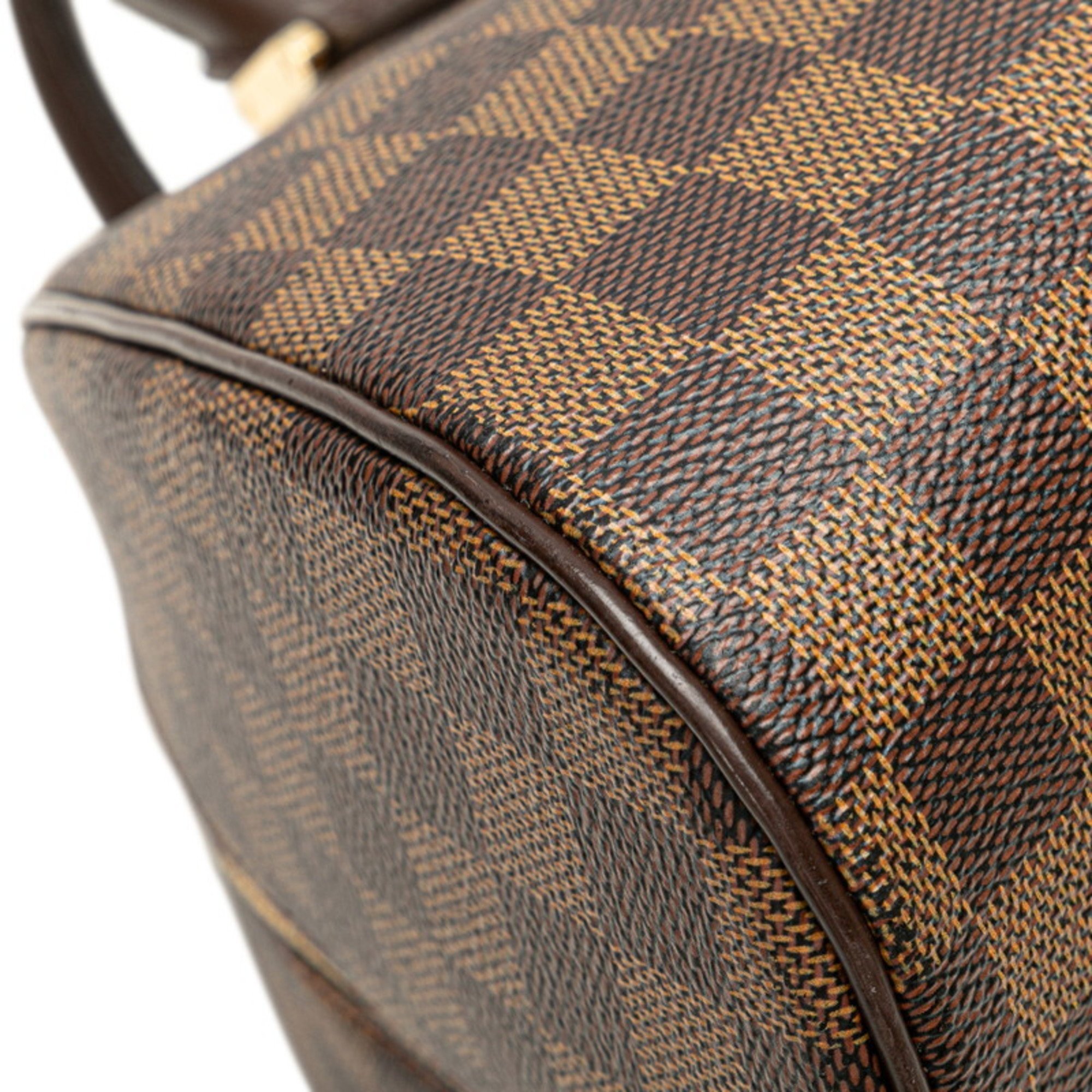 Louis Vuitton Damier Rivera MM Handbag N41434 Brown PVC Leather Women's LOUIS VUITTON