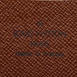 Louis Vuitton Monogram Porto Monnaie Zip Round Long Wallet M61727 Brown PVC Leather Women's LOUIS VUITTON