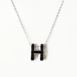 Hermes Pop H Necklace Black