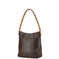 Louis Vuitton Monogram Looping GM Shoulder Bag M51145 Brown PVC Leather Women's LOUIS VUITTON