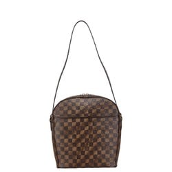 Louis Vuitton Damier Ipanema GM Shoulder Bag N51292 Brown PVC Leather Women's LOUIS VUITTON