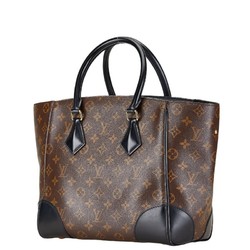 Louis Vuitton Monogram Phoenix MM Handbag Tote Bag M41542 Brown Black PVC Leather Women's LOUIS VUITTON