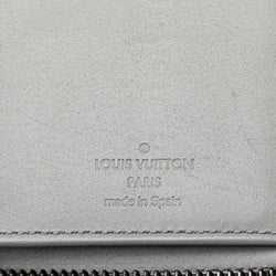 Louis Vuitton Monogram Shadow Zippy Wallet Vertical Long M81384 Grey Leather Women's LOUIS VUITTON