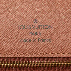 Louis Vuitton Monogram Montsouris 28 Handbag Shoulder Bag M51185 Brown PVC Leather Women's LOUIS VUITTON