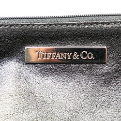 Tiffany reversible handbag tote bag black leather ladies TIFFANY&Co.