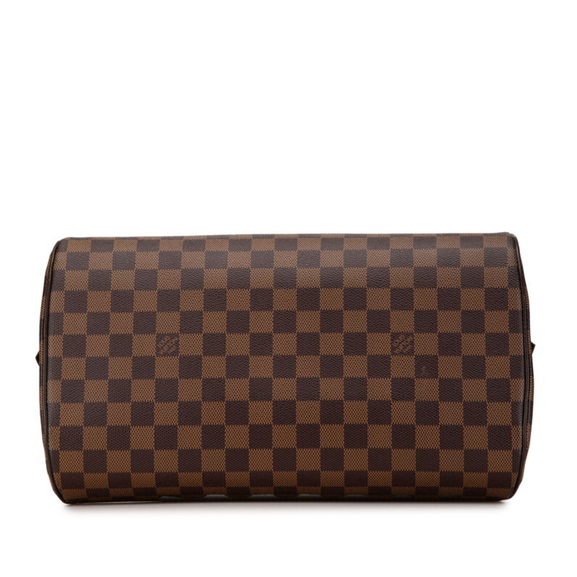 Louis Vuitton Damier Rivera MM Handbag Boston Bag N41434 Brown PVC Leather Women's LOUIS VUITTON