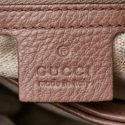 Gucci Bamboo Handbag Shoulder Bag 308360 Pink Leather Women's GUCCI