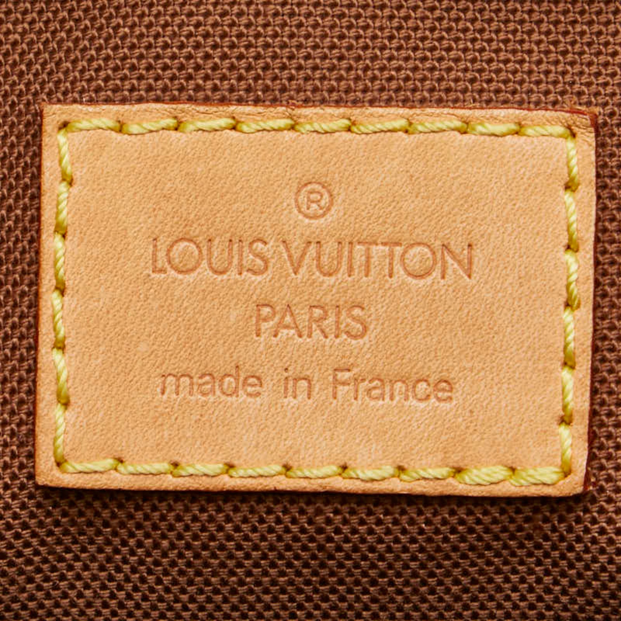 Louis Vuitton Monogram Batignolles Handbag Tote Bag M51156 Brown PVC Leather Women's LOUIS VUITTON