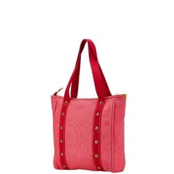 Louis Vuitton Antigua Cabas MM Tote Bag Shoulder M40085 Rose Pink Canvas Women's LOUIS VUITTON