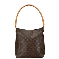 Louis Vuitton Monogram Looping GM Shoulder Bag M51145 Brown PVC Leather Women's LOUIS VUITTON