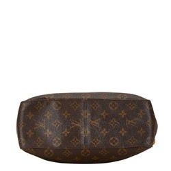 Louis Vuitton Monogram Looping GM Shoulder Bag M51145 Brown PVC Leather Women's LOUIS VUITTON