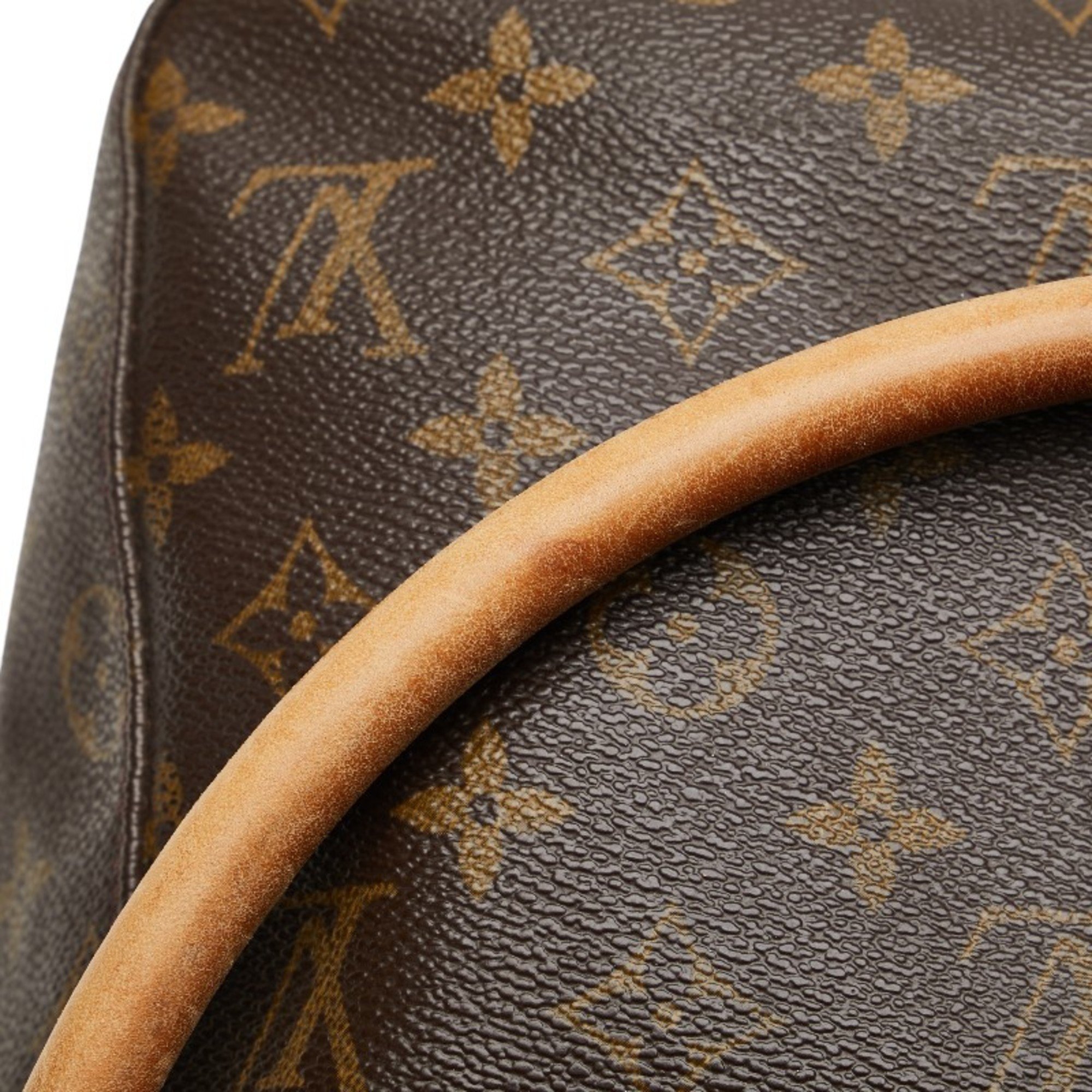 Louis Vuitton Monogram Looping GM Shoulder Bag M51145 Brown PVC Leather Women's LOUIS VUITTON