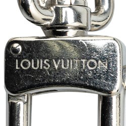 Louis Vuitton Keychain LV Padlock Keyring Charm M00745 Black Silver Leather Metal Women's LOUIS VUITTON