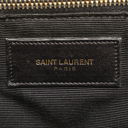 Saint Laurent YSL V-stitched chain tote bag in red leather for women SAINT LAURENT