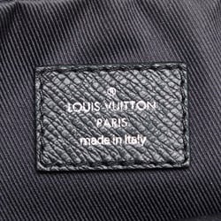 Louis Vuitton Monogram Eclipse Taiga Rama Bum Bag Outdoor Waist Body M30245 Noir Black PVC Leather Women's LOUIS VUITTON